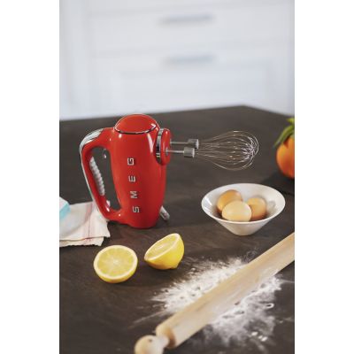 13. Smeg HMF01RDEU Mixer Hand Mixer 250W Red