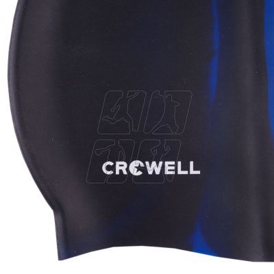 2. Crowell Multi-Flame-11 silicone swimming cap