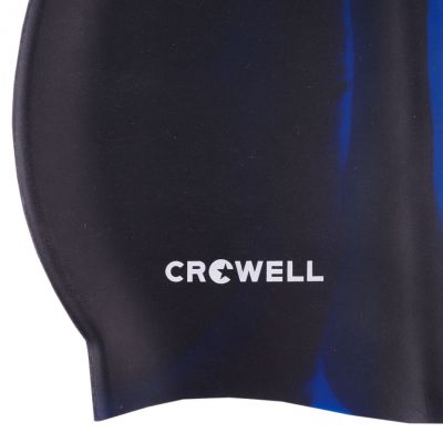 2. Crowell Multi-Flame-11 Silicone Swimming Cap