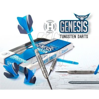3. Darts Harrows Genesis Tungsten Steeltip HS-TNK-000013288