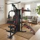 43. Multigym PRO BMG 4700 bench with weight stack 66kg