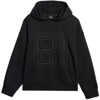 2. Women's sweatshirt 4F F1887 deep black 4FWAW25TSWSF1887 20S