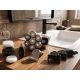 6. ELDOM G61 5W 7-BLADE SHAVING RAZOR, 60 MIN. RUN TIME + TRIMMER + HAIRDRYER ATTACHMENTS IPX6