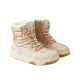 3. Lee Cooper women's winter boots metallic insulated ankle boots with zipper