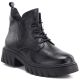 Women's leather ankle boots on a black platform M.Daszyński SFY2502-11ac