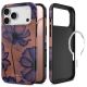 Tech-Protect Lamano MagSafe Case for iPhone 18 Pro Max / 17 Pro Max - Navy Blue/Brown