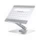 11. CONCEPTRONIC Laptop Holder with Docking Station 7 in 1 Silver