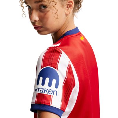 6. Nike Atlético Madrid 2026/27 Stadium Home II1655 101 Kids' Jersey