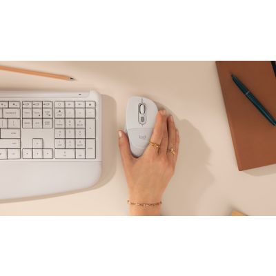 2. Logitech Signature Comfort Plus M850 L Maus weiß (910-007716) (910007716)