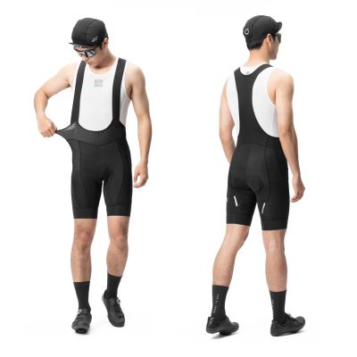 5. Rockbros YDDK009 Men's Cycling Bib Shorts with Pad Size L - Black