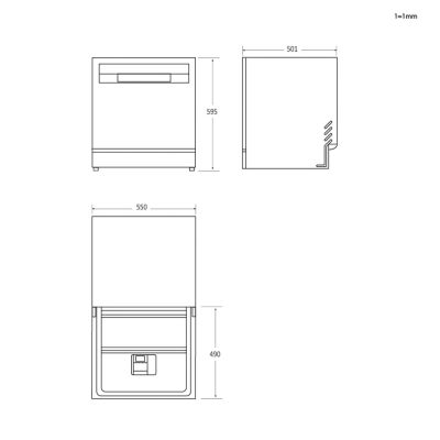 10. CANDY CP 8F9FFA dishwasher