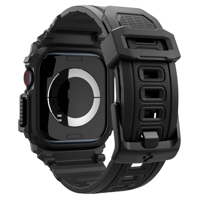 2. Spigen Rugged Armor Pro Apple Watch 10 (42mm) Strap Case - Black
