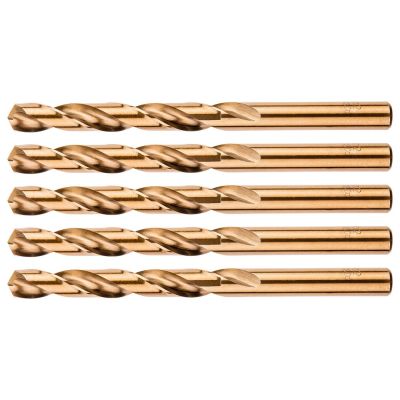 HSS-Co metal drill bits 10.0 mm, 5 pcs.