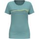 2. ODLO F-Dry Ridgeline Women's Crew Neck Short-Sleeve T-Shirt, blue