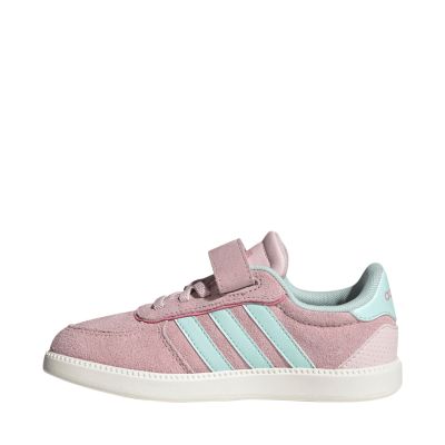5. Adidas Breaknet Sleek pink and mint kids' shoes JS0136