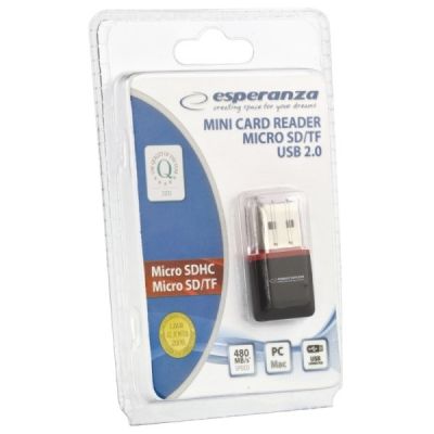 2. Esperanza EA134K Card Reader (External; MicroSD, MicroSDHC)