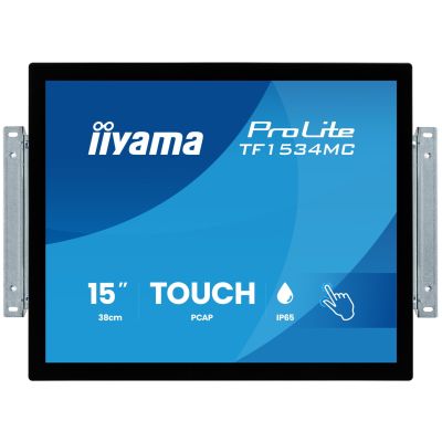 11. iiyama ProLite TF1534MC-B8X computer monitor 38.1 cm (15") 1024 x 768 px XGA LED Touchscreen Black