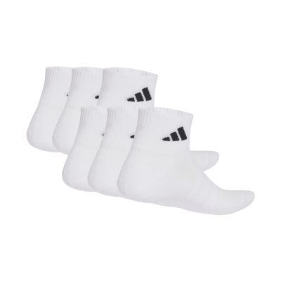 2. adidas Cushioned Essentials Ankle Socks 6 Pairs White KE5495