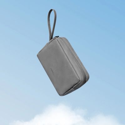 10. Baseus EasyJourney Series small travel bag phone pouch, headphones and other small items gray