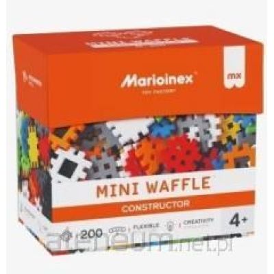 15. Marioinex Mini Waffle Constructor building blocks, 200 pieces