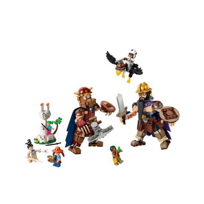 3. LEGO One Piece 75644 - Dorry vs. Brogy: Little Garden Giants