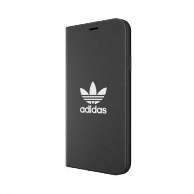 3. Adidas OR Booklet Case Basic for iPhone 11 Pro Max - Black and White