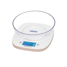 Kitchen scale with bowl 5kg ZKS1451 Zelmer ivory