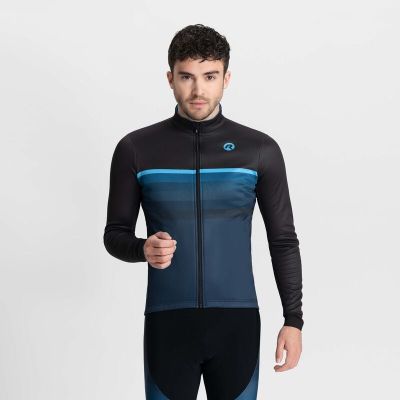 3. Rogelli HERO II winter jacket black and blue S