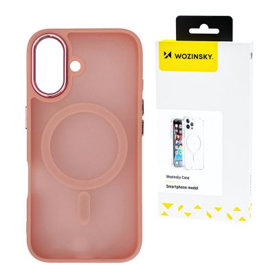Wozinsky Fashion Case with MagSafe for Samsung Galaxy S24 FE - Pink