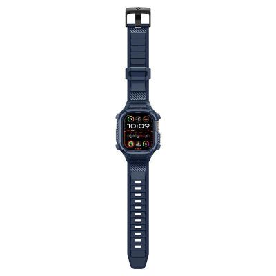 18. Spigen Rugged Armor Pro Case for Apple Watch Ultra 1 / 2 (49mm) - Navy Blue