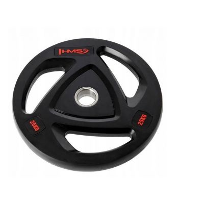 2. Rubber-coated Olympic plate 25 kg HMS TOX25