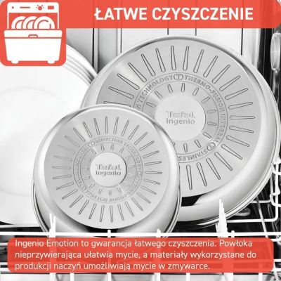 10. TEFAL Ingenio Emotion L897S574 pot set 5 pieces