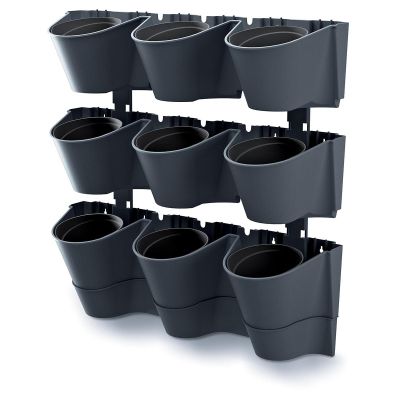 40. VERTICAL GARDEN FLOWER BED HANGING ANTHRACITE