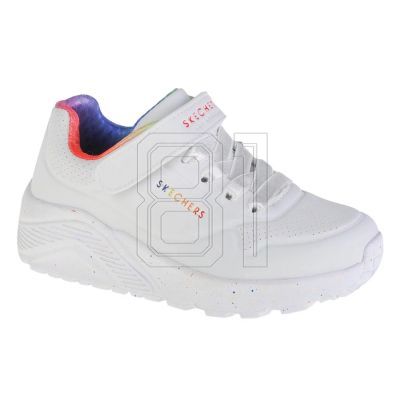 Skechers Uno Lite Rainbow Specks 310457L-WMLT White 27