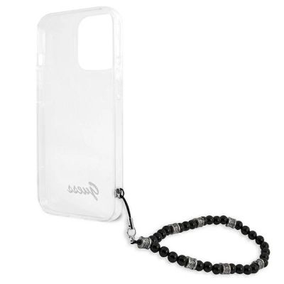 7. Guess GUHCP13LKPSBK iPhone 13 Pro / 13 6.1" Transparent hard case Black Pearl