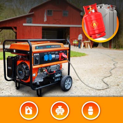 28. Extralink EGH-7000 hybrid power generator, 7kW