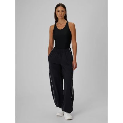 6. Women's quick-drying wide-leg trousers 4F 4FRSS26TTROF1966-20S