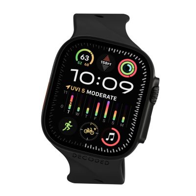 2. Decoded Ares Splice Band Black Silicone