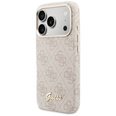 2. Guess 4G Script MagSafe Case for iPhone 17 Pro Max - Pink