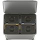 9. WASTE BIN SYSTEMA SORTIBOX 4IN1 SMOOTH GRAY