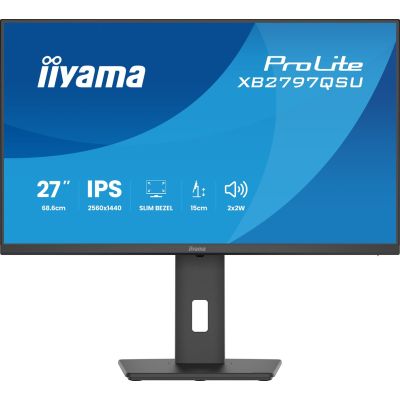 3. iiyama ProLite XB2797QSU-B1 computer monitor 68.6 cm (27") 2560 x 1440 px Quad HD LED Black