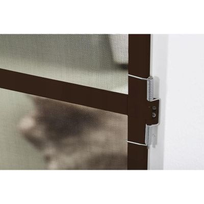 18. MOSQUITO NET FOR ALU DOORS 100X215 BROWN BASIC PLUS