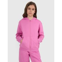 Girls’ 4F Zip-Up Hooded Sweatshirt 4FJRAW25TSWSF2466-54S