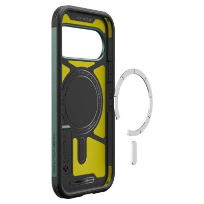 7. Spigen Tough Armor Mag MagSafe Case for Google Pixel 11 Pro - Dark Green