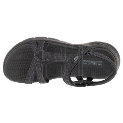 3. Skechers Go Walk Flex Sandal - Sublime 141451-BBK Black 37