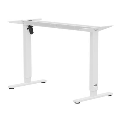 11. ERGO OFFICE ELECTRIC DESK ADJUSTABLE MAX HEIGHT 1160MM, MAX - 80 KG, WITHOUT TABLETOP FOR SITTING AND STANDING WORK, WHITE ER-400 W
