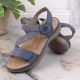 11. Comfortable Rieker W RKR587 blue sandals
