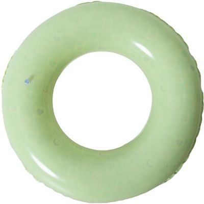 3. SWIMMING RING 90CM HEARTS GREEN 35663