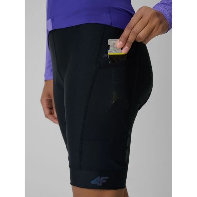 4. Women's cycling shorts with foam and gel pad 4F 4FRSS26TFSHF1733-20S