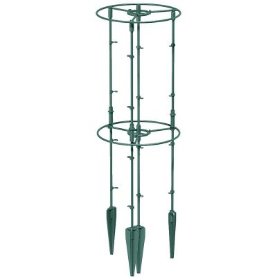 PLANT SUPPORT FLOO SUPPORTS DIAMETER 25 AND 35 CM FOREST GREEN